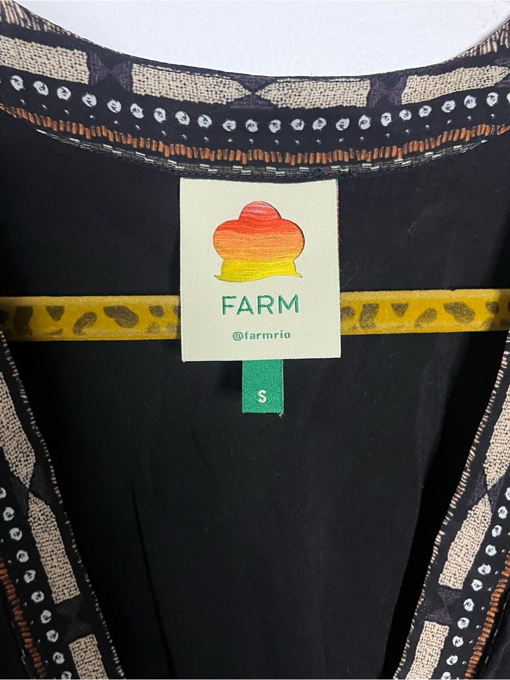 FARM Rio Yawanawa Wonderful Headdress Long Sleeve Jumpsuit - Picture 8 of 8